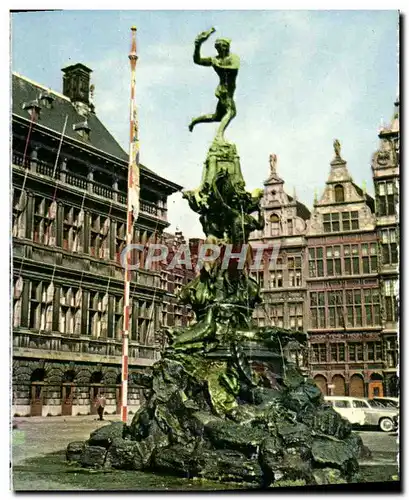 Cartes postales moderne Anvers Grand lace Brabo
