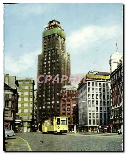 Moderne Karte Anvers le Borentoren