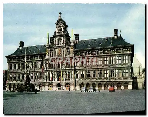 Moderne Karte Anvers Hotel de Ville