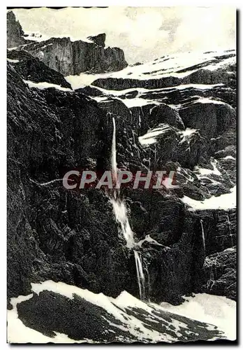 Moderne Karte Gavarnie La Grande Cascade