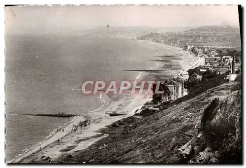 Cartes postales moderne Villers sur Mer Les falaises et la mer