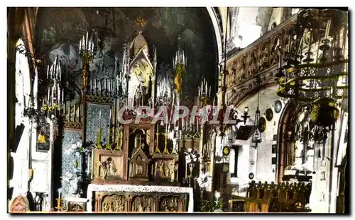 Cartes postales moderne Rocamadour Interi de La chapelle Miraculeuse