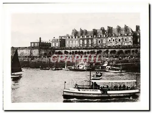 Moderne Karte Saint Malo