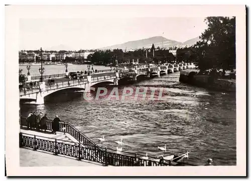 Cartes postales moderne Geneve Le Pont du Mont Blanc