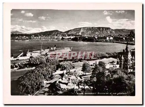 Cartes postales moderne Geneve Le Port
