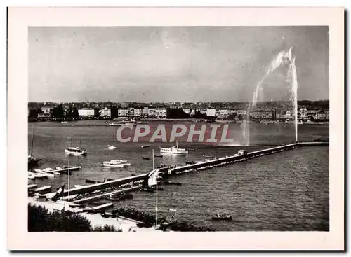 Cartes postales moderne Geneve Le Jet d&#39eau