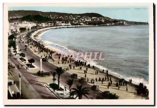 Cartes postales moderne Nice Vue d&#39ensemble et la promenade des Anglais