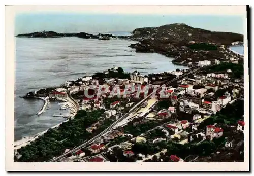 Cartes postales moderne Beaulieu et le Cap Ferrat vus de la moyenne Corniche