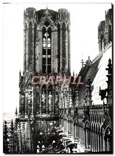 Cartes postales moderne Reims La Cathedrale Notre Dame Tour Sud de la Cathedrale