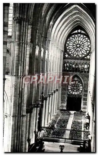 Cartes postales moderne Reims La Cathedrale Notre Dame Le Grand Portail et la Nef