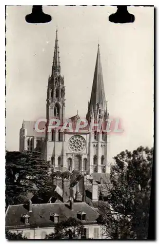 Cartes postales moderne Chartres Vue Sur la Cathedrasle