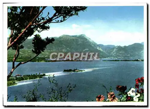 Cartes postales moderne Manerba Isolotto di S Baglio e golfo visto dalla Rocca