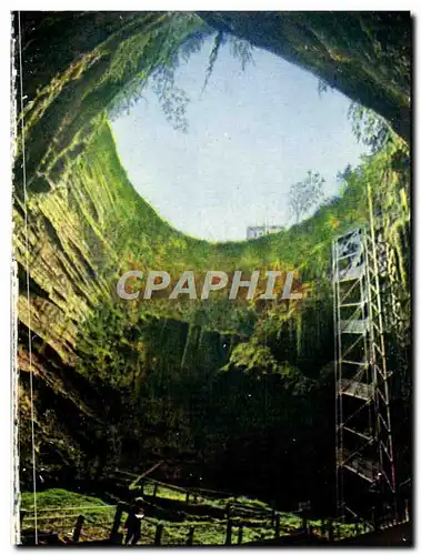 Cartes postales moderne Gouffre de PadiracVue du Bas Du Gouffre