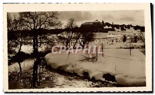 Cartes postales moderne Ifrane sous la neige La riviere et le Balima