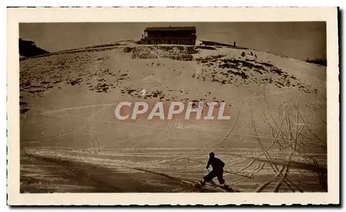 Cartes postales moderne Ifrane sous la neige Le chalet du Ski Club au Tizi N Tretten