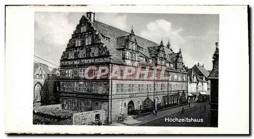 Cartes postales moderne Hameln an der Weser Hochzeitshaus