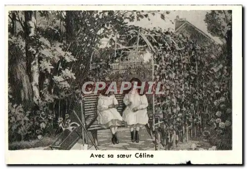 Cartes postales moderne Avec sa Soeur Celine Therese