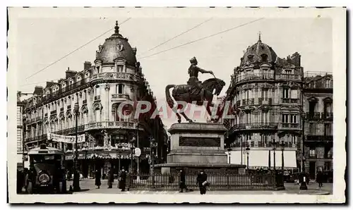 Moderne Karte Orleans La Place du Martroi La Statue de Jeanne d&#39Arc par Foyatier