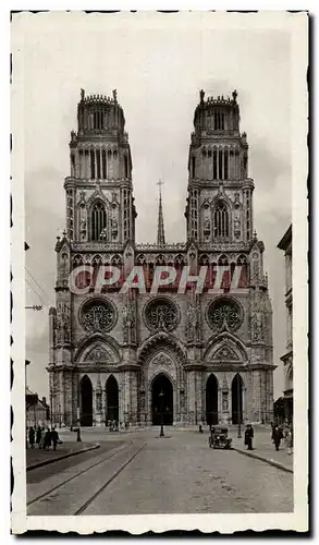 Cartes postales moderne Orleans La Cathedrale Eglise Sainte Croix
