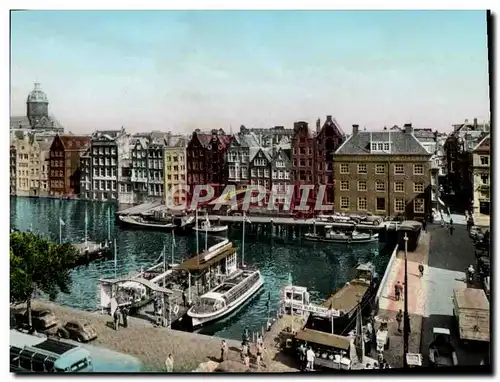 Cartes postales moderne Amsterdam Damrak