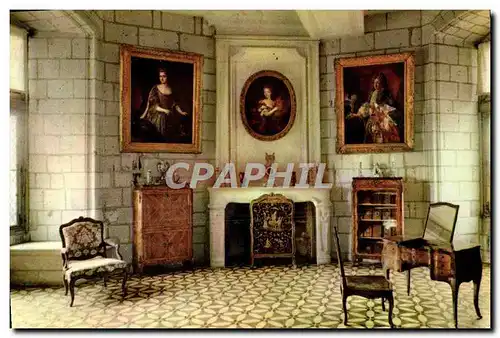 Cartes postales moderne Saumur Chateau Musee d&#39Arts decoratifs Le salon des porcelaines tendres