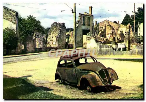 Cartes postales moderne Oradour sur Loire Automobile du Dr Desourteau Militaria