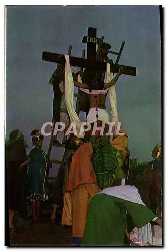 Cartes postales moderne La descente de la croix