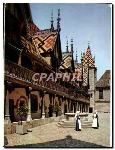 Cartes postales moderne Beaune Cour D&#39Honneur Batiment Ouest