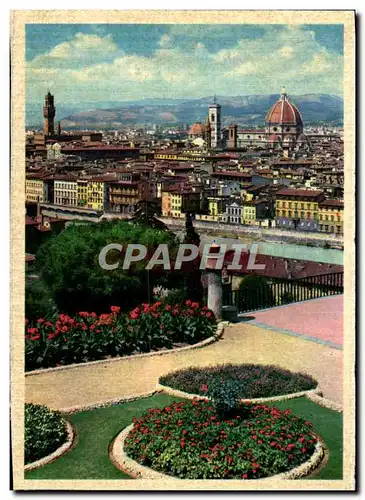 Cartes postales moderne Firenze Panorama Dal Piazzale Michelangelo