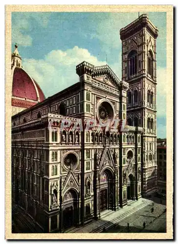 Cartes postales moderne Firenze Facciata E Campanile