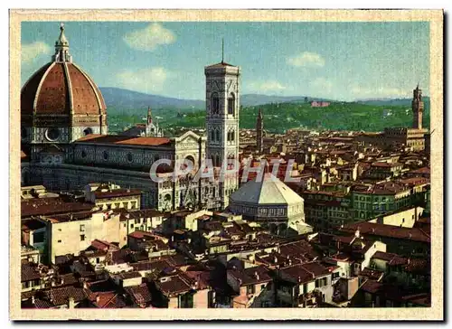 Cartes postales moderne Firenze Panorama Firenze Si stende Sulle Rive Dell&#39Arno