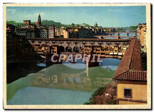 Moderne Karte Firenze Ponte Vecchio Cosi Chiamato Per Le Sue Origini Che Si Fanno Risalire Agli Etruschi