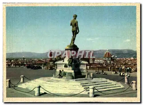 Cartes postales moderne Firenze Piazzale Michelangelo Posto alla Sommita Di Una Delle Diu Caratteristiche Colline