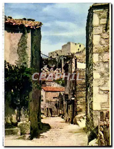 Cartes postales moderne La Vieille Rue Conduisons Au Chateau Feodal