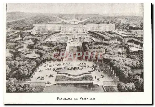 Moderne Karte Panorama De Versailles