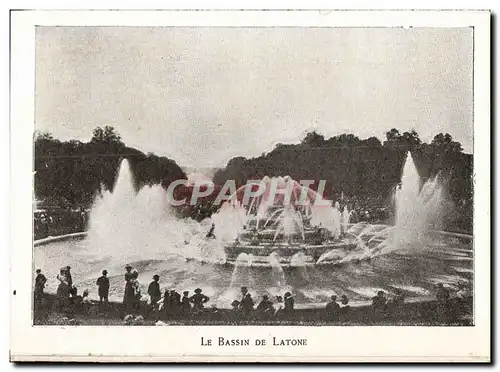 Cartes postales moderne Versailles Le Bassin De Latone