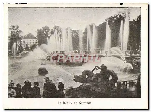 Cartes postales moderne Versailles Le Bassin De Neptune