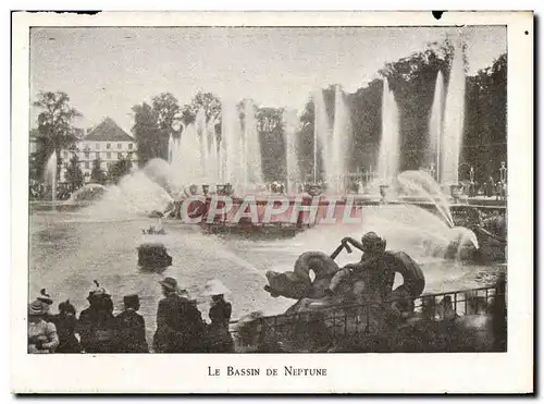 Moderne Karte Versailles Le Bassin De Neptune