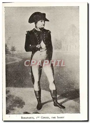 Moderne Karte Versailles Bonaparte 1er Consul Par Isabey Napoleon 1er