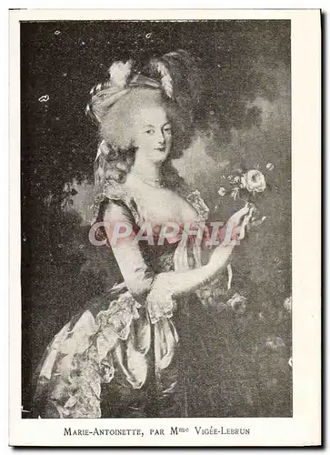 Cartes postales moderne Versailles Marie Antonette Par Vigee Lebrun