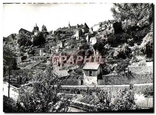 Cartes postales moderne Avallon Vue Generale Et Jardins En Terrasse