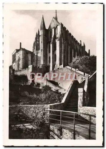 Moderne Karte Mont Saint Michel La Merveille Et Le Chatelet