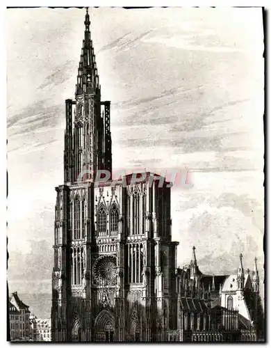 Cartes postales moderne Strasbourg La Cathedrale