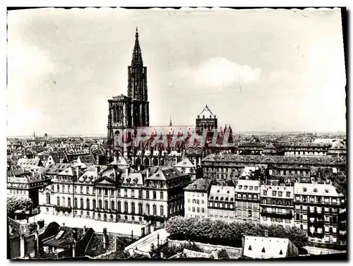 Cartes postales moderne Strasbourg Le Palais Des Rohan Et Le Cathedrale