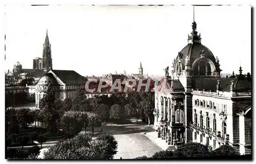 Moderne Karte Strasbourg Le Palais Du Rhin