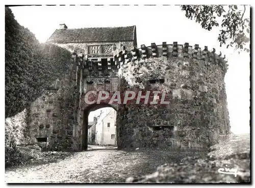 Cartes postales moderne Vezelay Le Chemin De Ronde Et La Porte Neuve