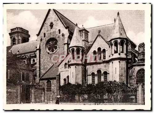 Moderne Karte La Cathedrale L&#39Abside Langres