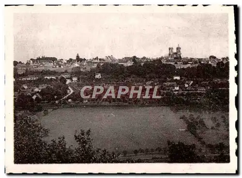 Moderne Karte Vue Panoramique Prise De Brevoines Langres