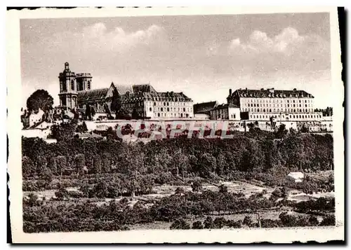 Moderne Karte Vue Vers La Cathedrale Langres