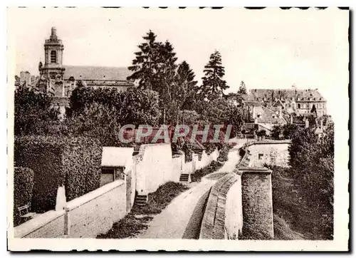 Cartes postales moderne Remparts Sud Est Vue Prise De La Place Ferjeux Langres